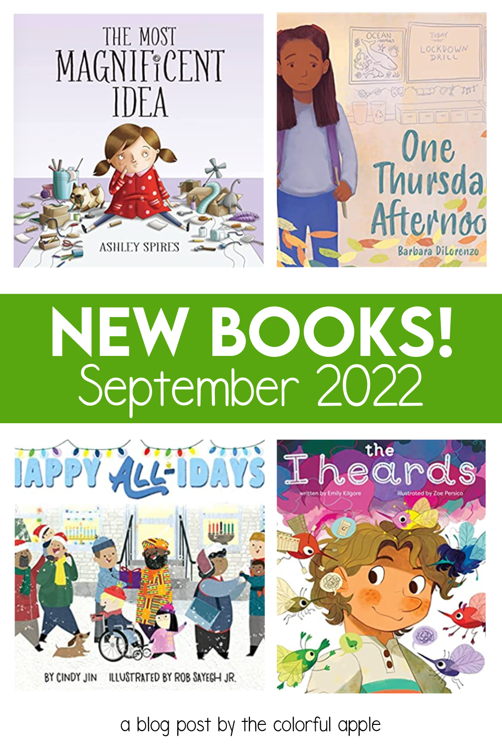 New Books September 2022 The Colorful Apple